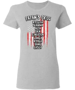 Papaw's Pride Women's T-Shirt 10 Papaw’s Pride Women’s T-Shirt