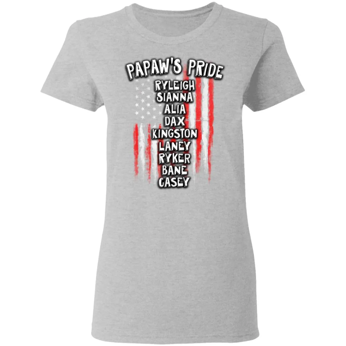 Papaw’s Pride Women’s T-Shirt Papaw’s Pride Women’s T-Shirt