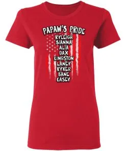 Papaw's Pride Women's T-Shirt 12 Papaw’s Pride Women’s T-Shirt