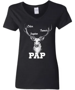 Pap Chloe Zayden Tanner Women’s V-Neck T-Shirt