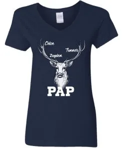 Pap Chloe Zayden Tanner Women’s V-Neck T-Shirt