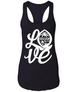 I Love Guam Racerback Tank