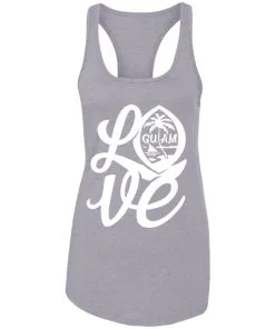 I Love Guam Racerback Tank