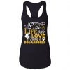 Private: Love Being A Dog Groomer Racerback Tank