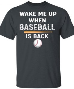 Private: GydiaGarden Wake Me Up When Baseball is Back Youth T-Shirt