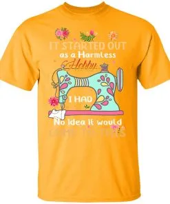 It Started Out As A Harmless Hobby Youth T-Shirt