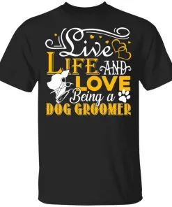 Love Being A Dog Groomer Youth T-Shirt