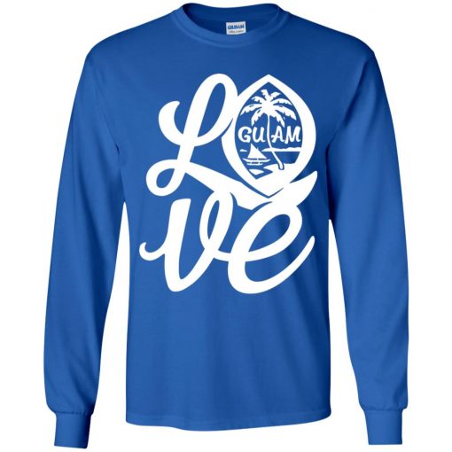 Private: I Love Guam Youth LS T-Shirt