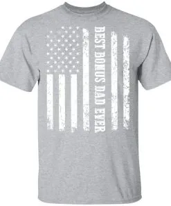 Best Bonus Dad Ever American Flag Men's T-Shirt