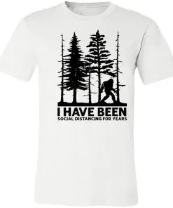 I’ve Been Social Distancing for Years Unisex Jersey Tee