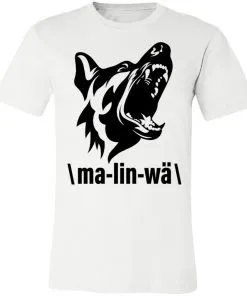 Ma-lin-wa Belgian Malinois Unisex Jersey Tee