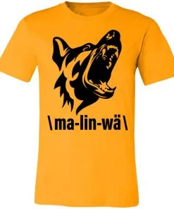 Ma-lin-wa Belgian Malinois Unisex Jersey Tee