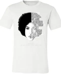 Prince 1958-2016 Thank You For The Memories Unisex Jersey Tee
