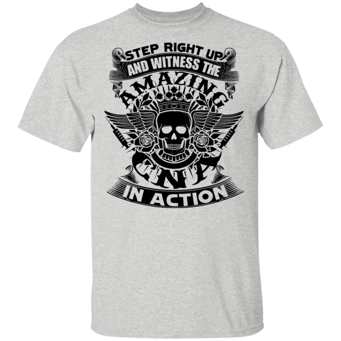 Step Right Up and Witness The Amazing Electrician in Action Men’s T-Shirt Step Right Up and Witness The Amazing Electrician in Action Men’s T-Shirt