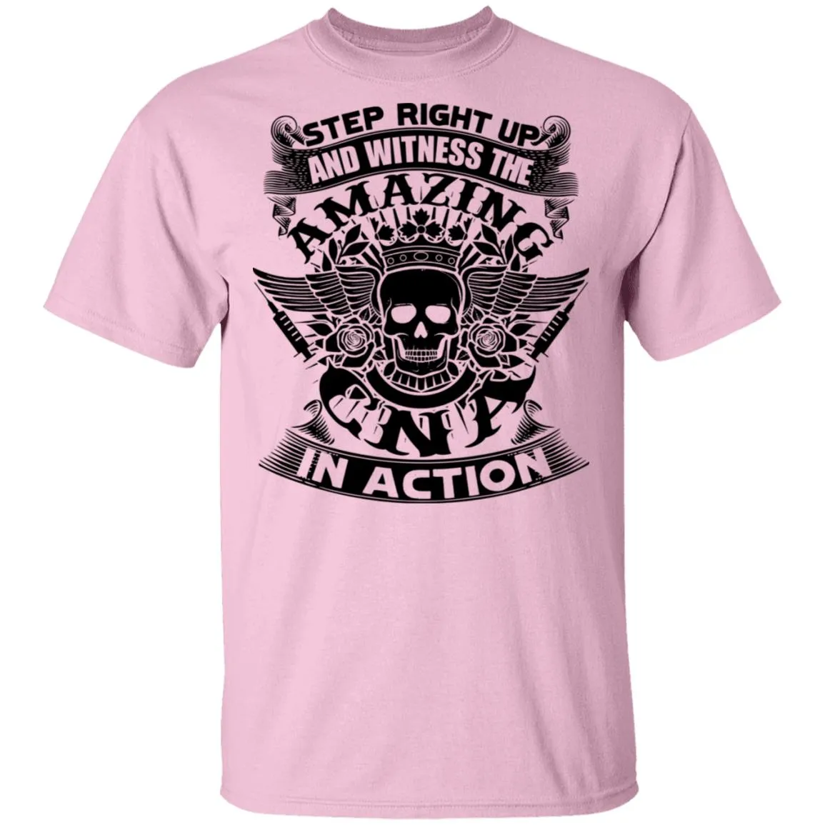 Step Right Up and Witness The Amazing Electrician in Action Men’s T-Shirt Step Right Up and Witness The Amazing Electrician in Action Men’s T-Shirt