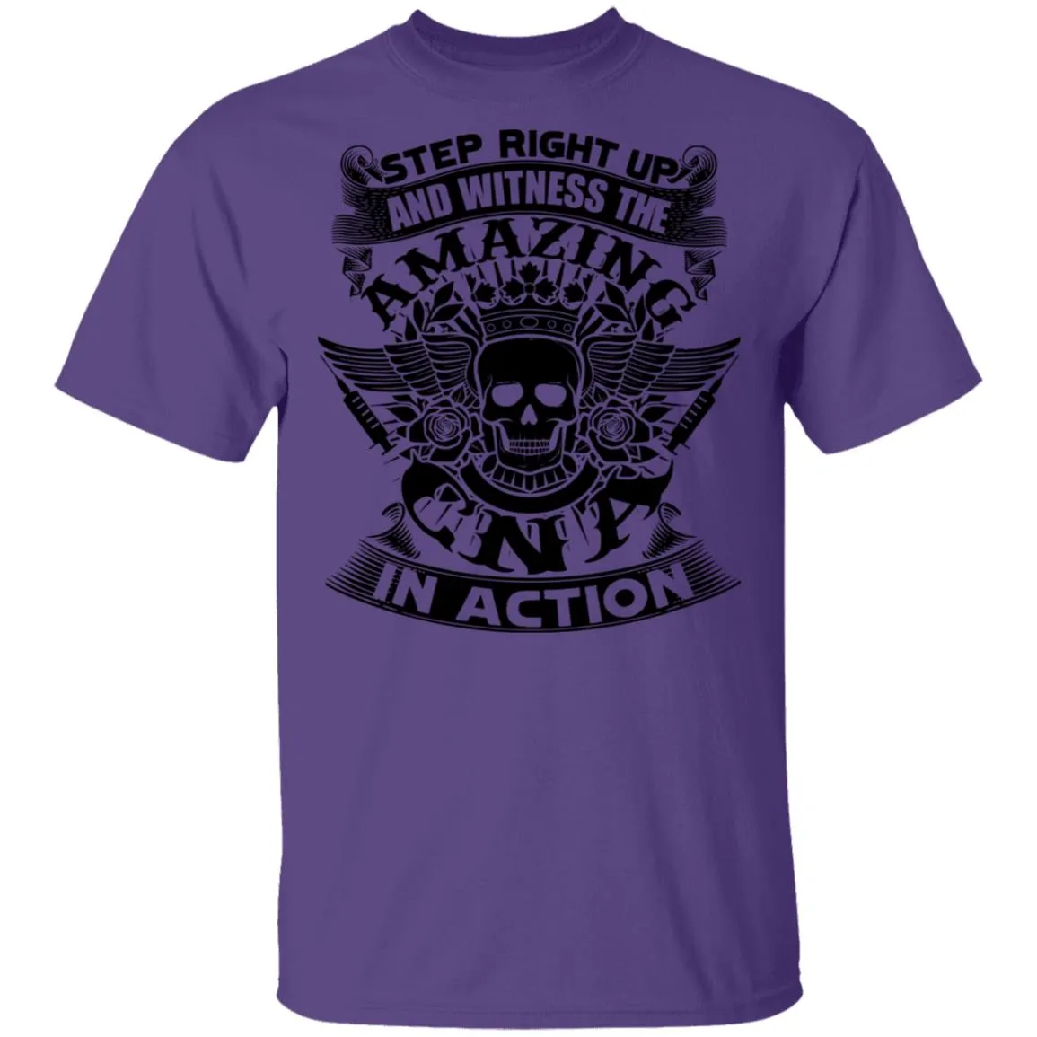 Step Right Up and Witness The Amazing Electrician in Action Men’s T-Shirt Step Right Up and Witness The Amazing Electrician in Action Men’s T-Shirt