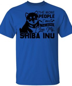 Private: The More People I Meet The More I Love My Shiba Inu Men’s T-Shirt