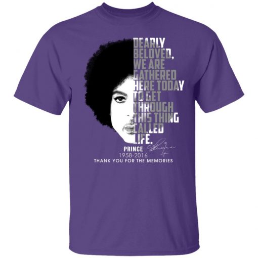 Private: Prince 1958-2016 Thank You For The Memories Men’s T-Shirt