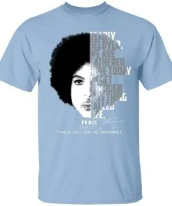 Prince 1958-2016 Thank You For The Memories Youth T-Shirt
