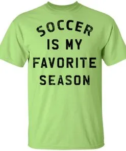 Soccer Is My Favorite Season Youth T-Shirt