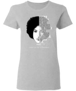 Prince 1958-2016 Thank You For The Memories Women’s T-Shirt