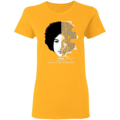 Private: Prince 1958-2016 Thank You For The Memories Women’s T-Shirt