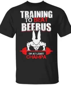 Training to Beat Beerus Or at Least Champa Men's T-Shirt