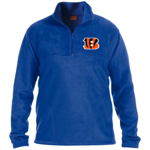 Private: Cincinnati Bengals 1/4 Zip Fleece Pullover