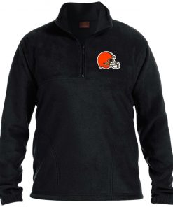 Private: Cleveland Browns 1/4 Zip Fleece Pullover