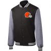 Private: Cleveland Browns Fleece Letterman Jacket