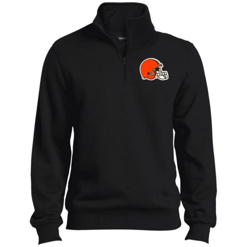 Private: Cleveland Browns Tall 1/4 Zip Sweatshirt