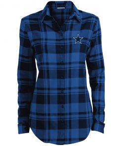 Private: Dallas Cowboys Ladies’ Plaid Flannel Tunic