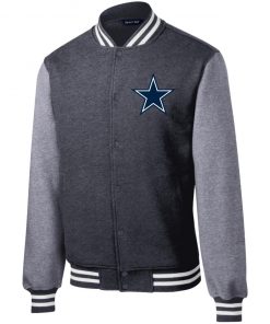 Private: Dallas Cowboys Fleece Letterman Jacket