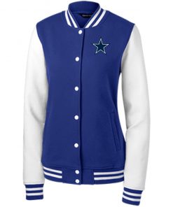 Private: Dallas Cowboys Women’s Fleece Letterman Jacket