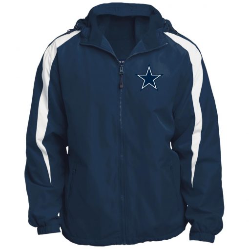 Private: Dallas Cowboys Fleece Lined Colorblocked Hooded Jacket