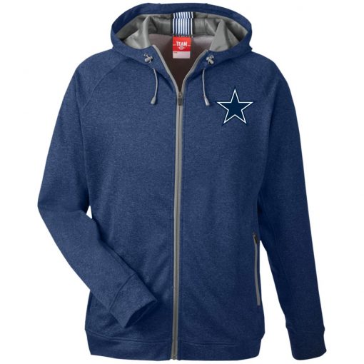 Private: Dallas Cowboys Men’s Heathered Performance Hooded Jacket