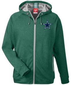 Private: Dallas Cowboys Men’s Heathered Performance Hooded Jacket
