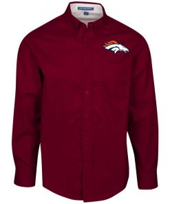 Private: Denver Broncos Men’s LS Dress Shirt