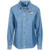 Private: Denver Broncos Women’s LS Denim Shirt