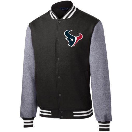 Private: Houston Texans Fleece Letterman Jacket