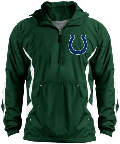 Private: Indianapolis Colts NFL Unisex Colorblock Raglan Anorak