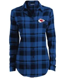 Kansas City Chiefs Ladies’ Plaid Flannel Tunic