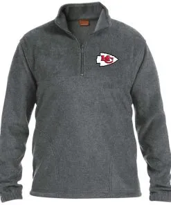 Kansas City Chiefs 1/4 Zip Fleece Pullover