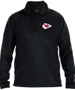 Kansas City Chiefs 1/4 Zip Fleece Pullover