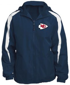 Private: Kansas City Chiefs Fleece Lined Colorblocked Hooded Jacket