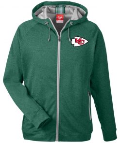 Private: Kansas City Chiefs Men’s Heathered Performance Hooded Jacket