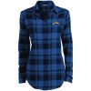 Private: Los Angeles Chargers Ladies’ Plaid Flannel Tunic
