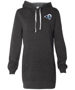 Private: Los Angeles Rams Women’s Hooded Pullover Dress