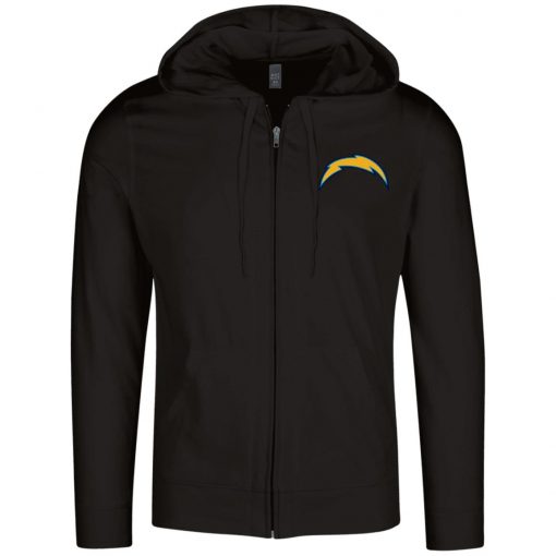 Private: Los Angeles Chargers Lightweight Full Zip Hoodie