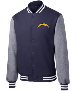 Private: Los Angeles Chargers Fleece Letterman Jacket